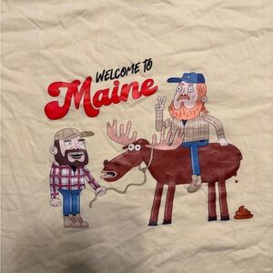 Welcome To Maine T- shirt - Men’s size Large